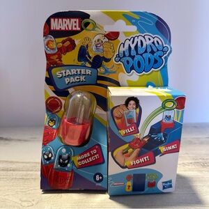 Hasbro Marvel Hydro Pods Starter Pack NEW